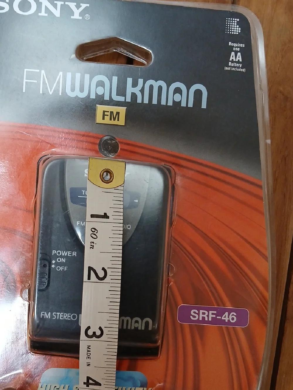 Sony Walkman FM Stereo Radio SRF-46